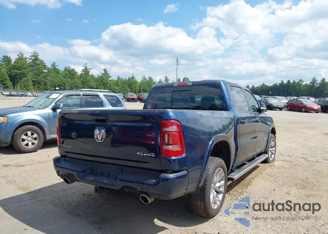 2022 Ram 1500 Laramie 4X4 5'7 Box из США, поврежденный, VIN 1C6SRFJT6NN290658